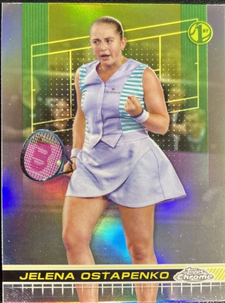 Jelena Ostapenko [Refractor] #103