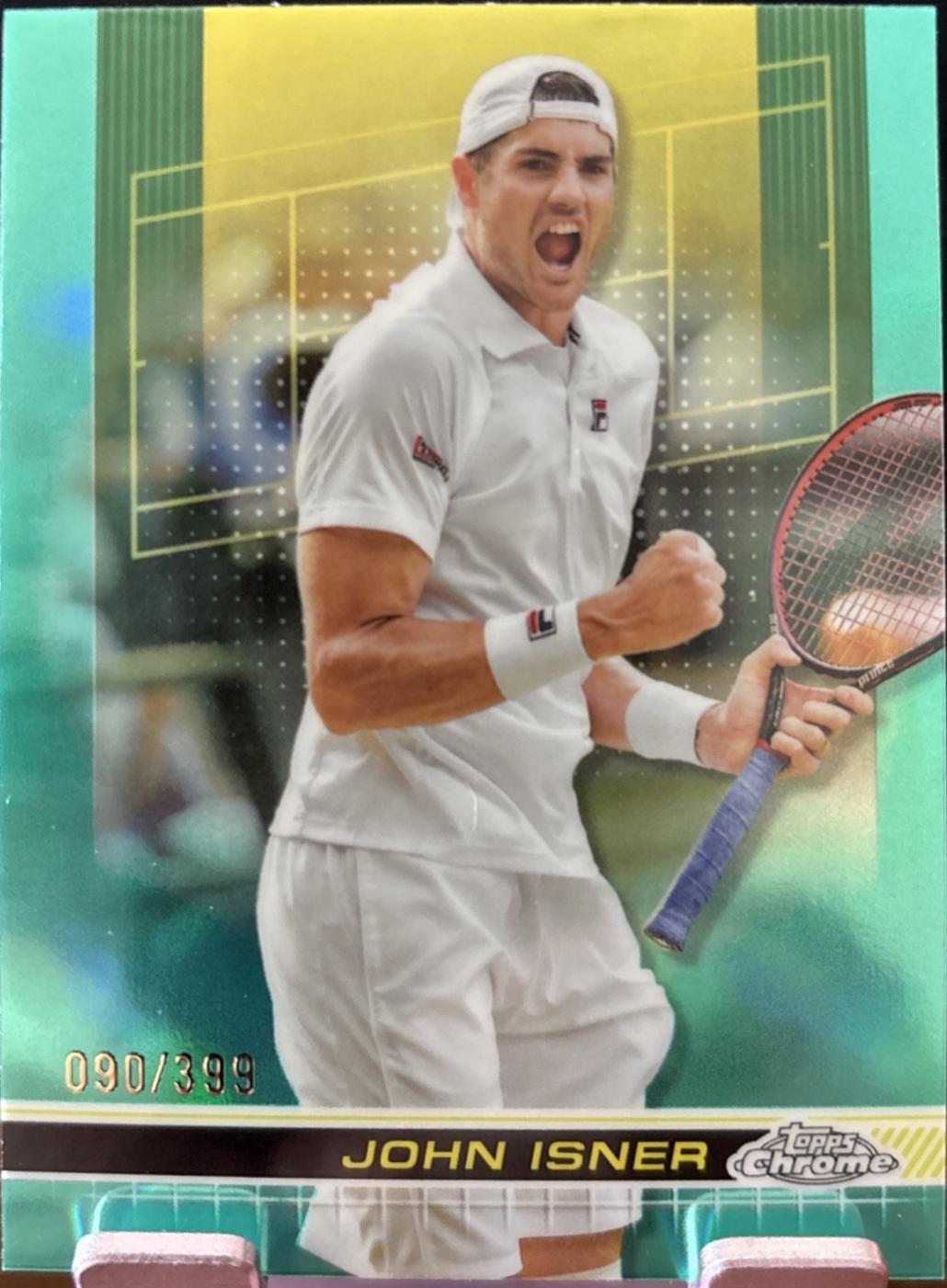 John Isner [Aqua Refractor] #92