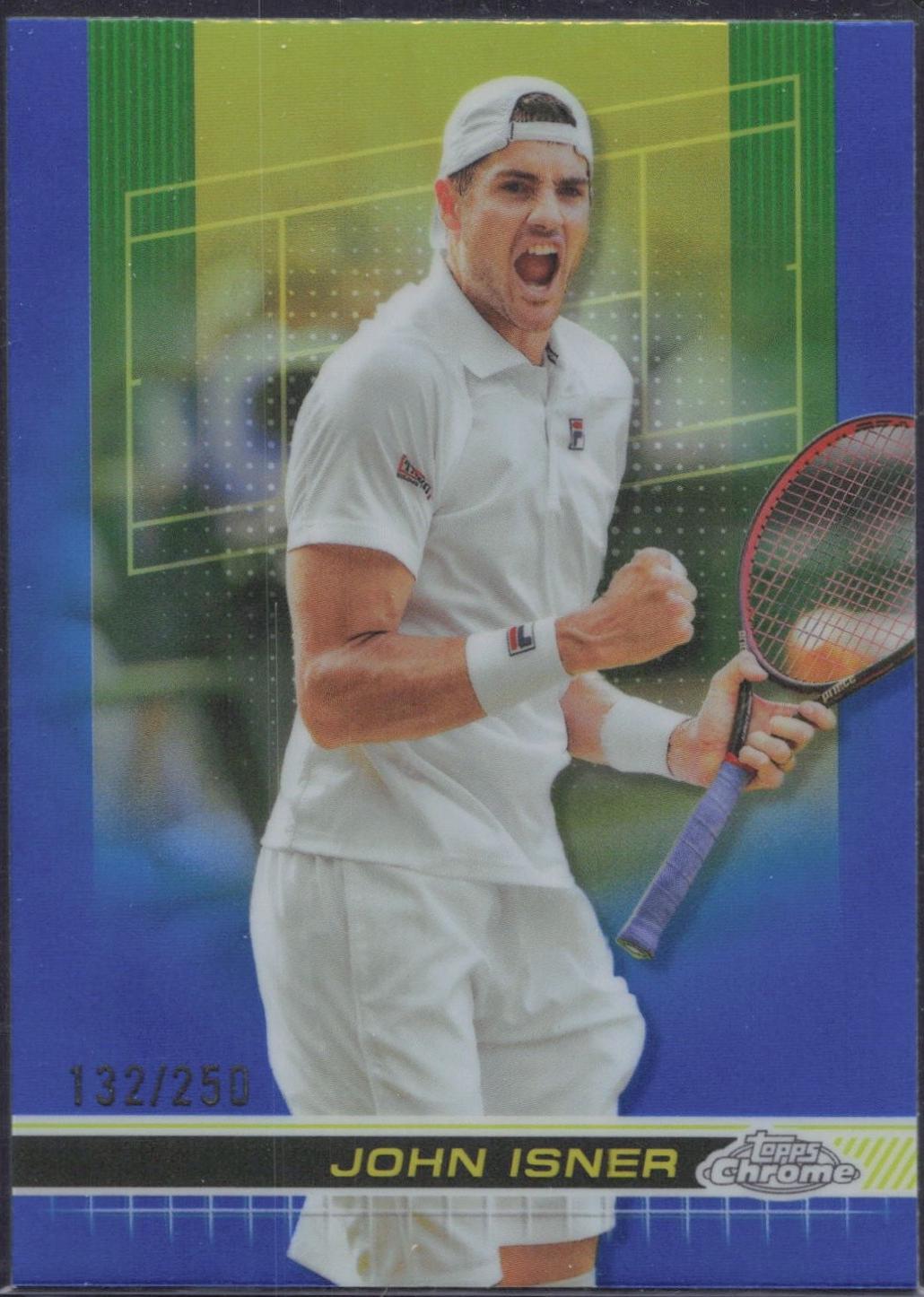 John Isner [Blue Refractor] #92