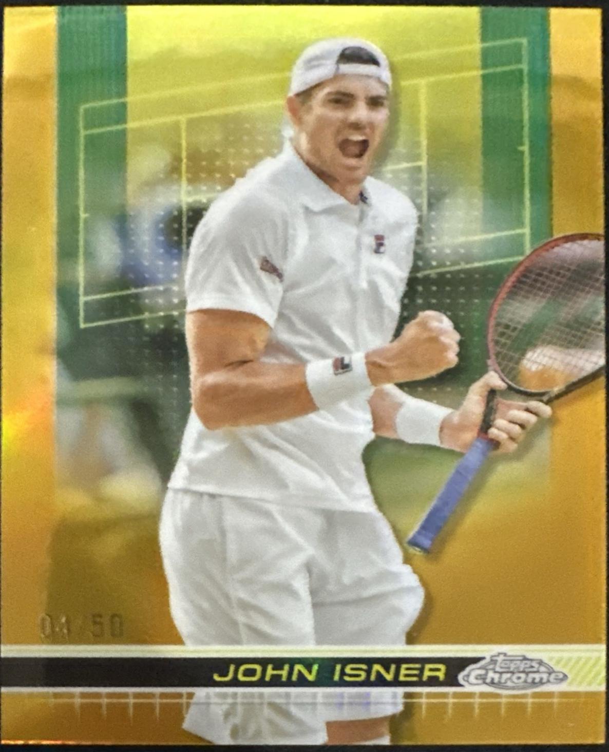 John Isner [Gold Refractor] #92