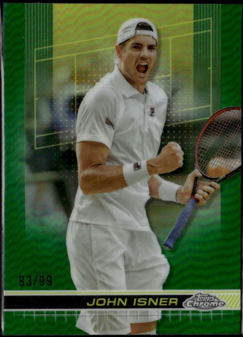 John Isner [Green Grass Court Refractor] #92