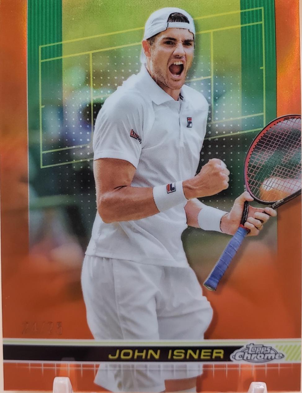 John Isner [Orange Refractor] #92