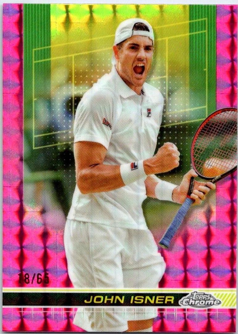 John Isner [Pink Geometric Refractor] #92