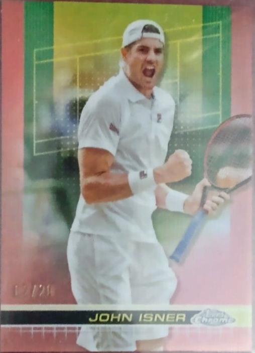 John Isner [Rose Gold Refractor] #92