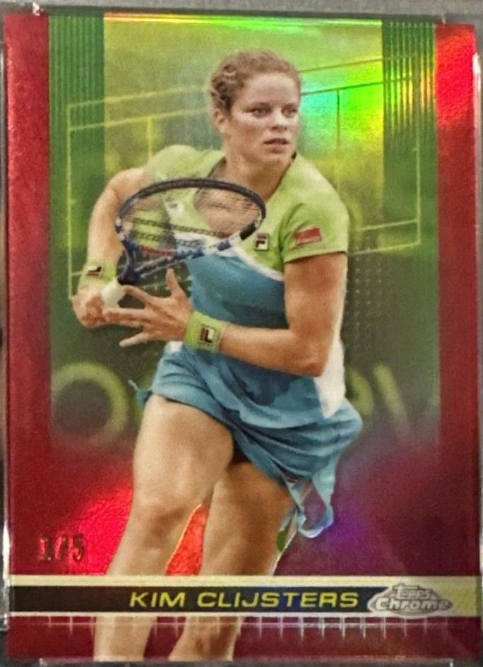 Kim Clijsters [Red Refractor] #142
