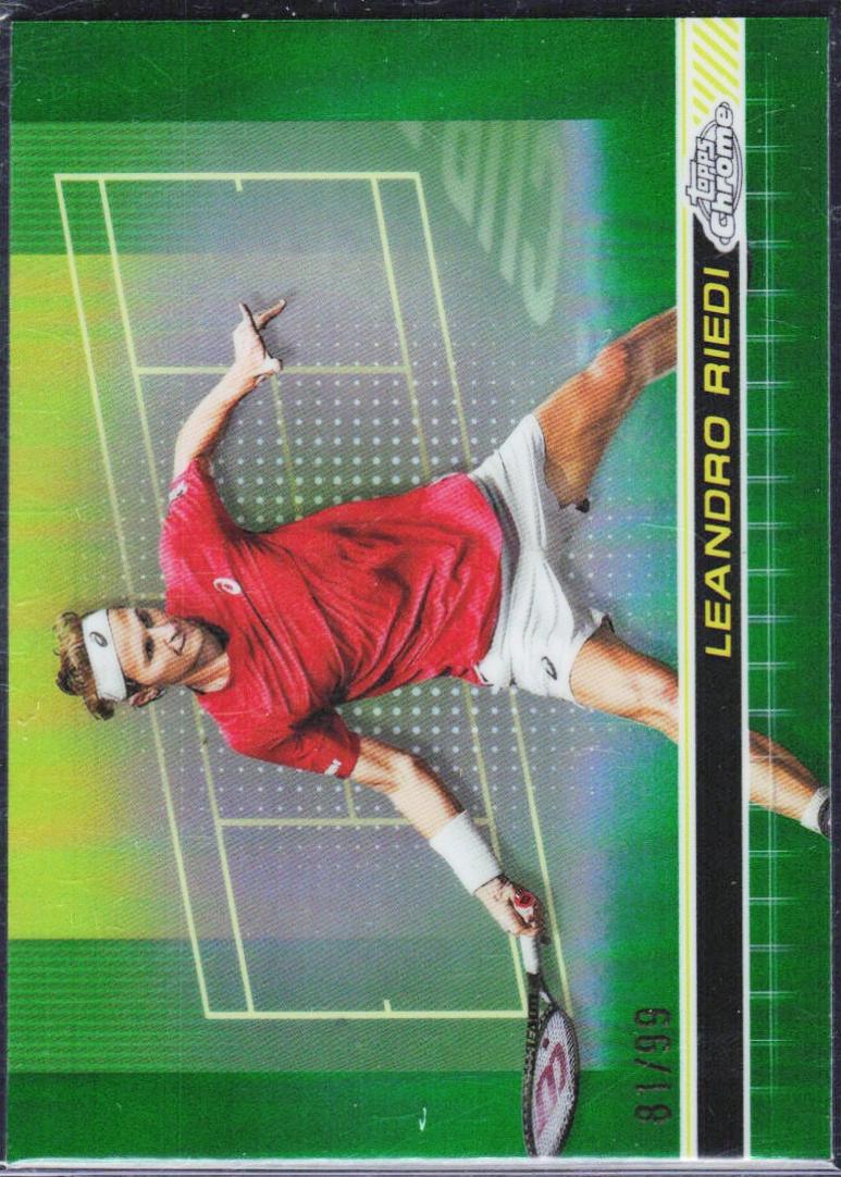 Leandro Riedi [Green Grass Court Refractor] #199