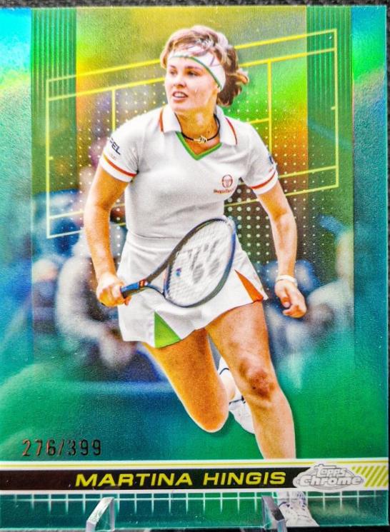 Martina Hingis [Aqua Refractor] #152