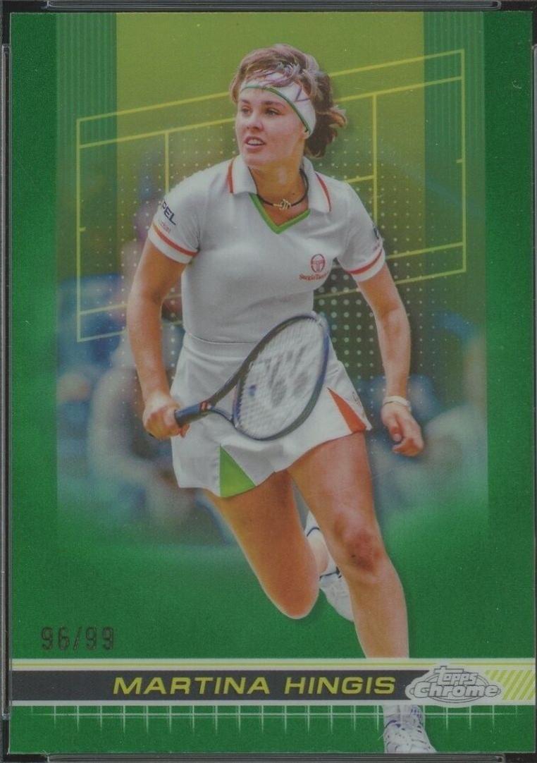 Martina Hingis [Green Grass Court Refractor] #152