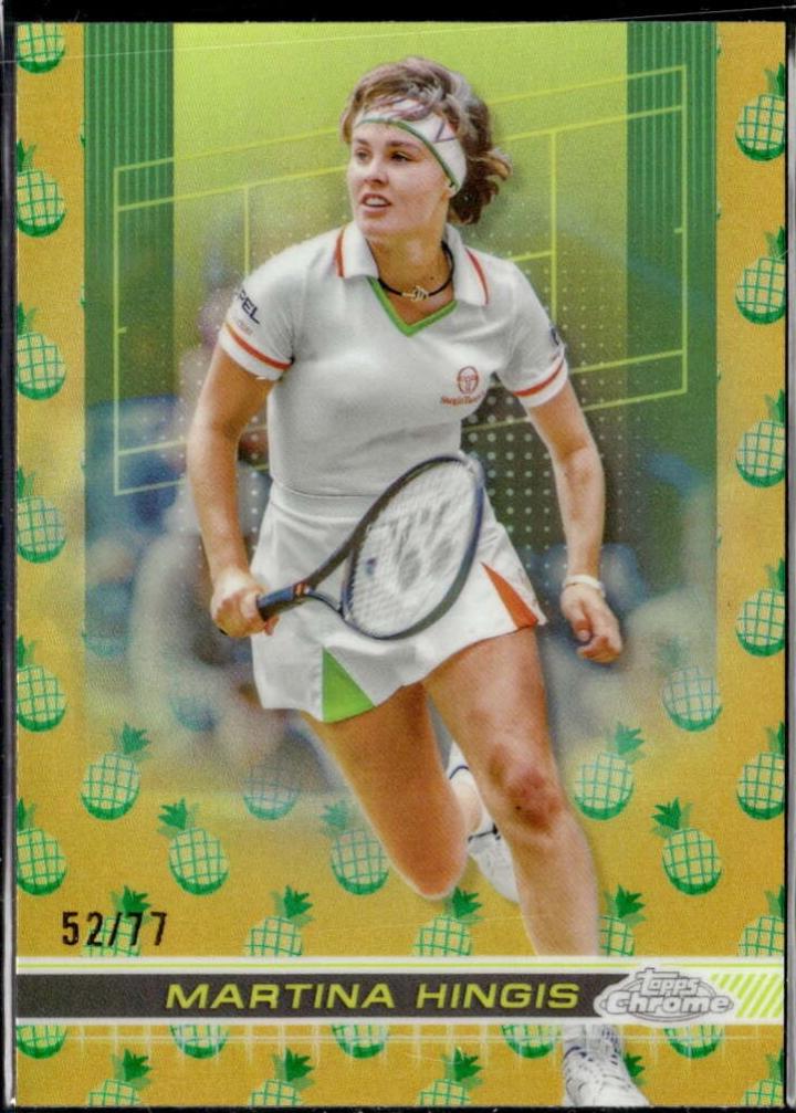 Martina Hingis [Pineapple Refractor] #152