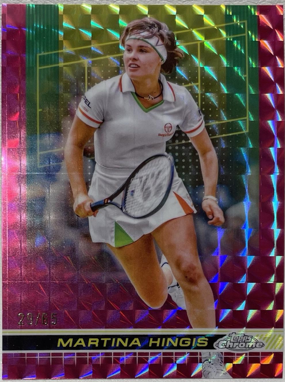 Martina Hingis [Pink Geometric Refractor] #152