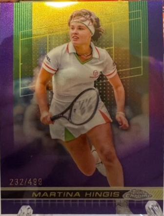 Martina Hingis [Purple Refractor] #152