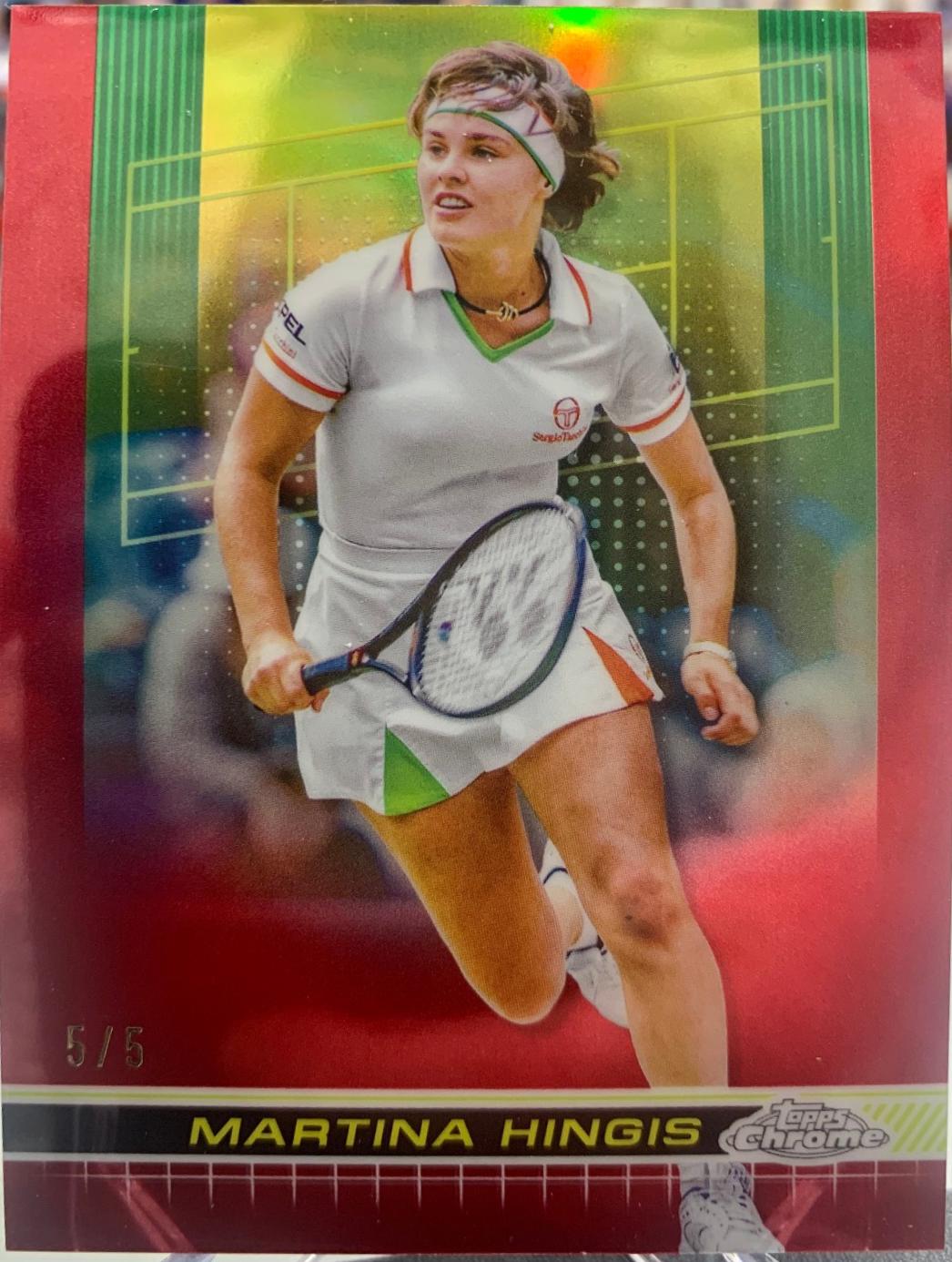 Martina Hingis [Red Refractor] #152