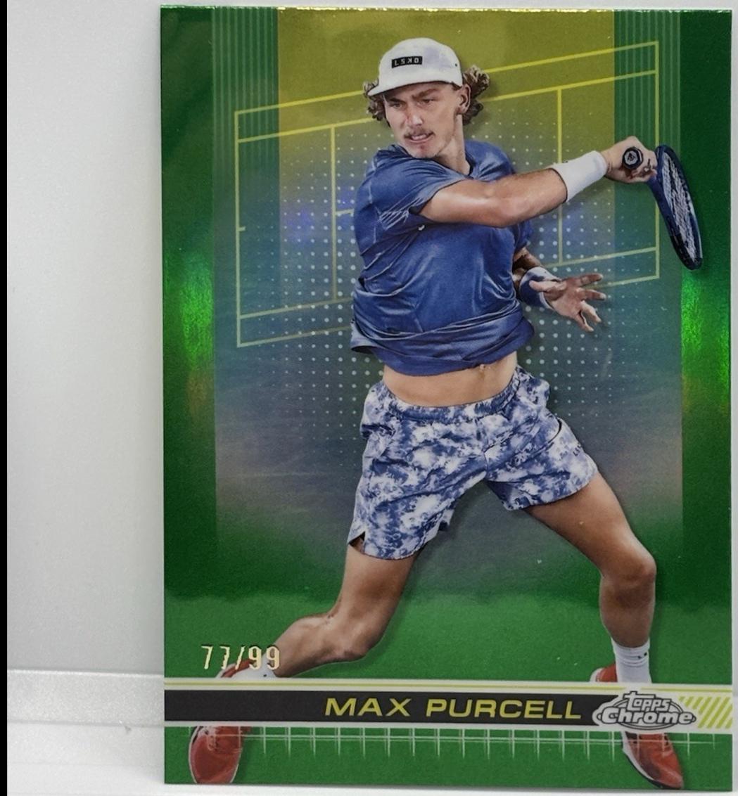 Max Purcell [Green Grass Court Refractor] #13