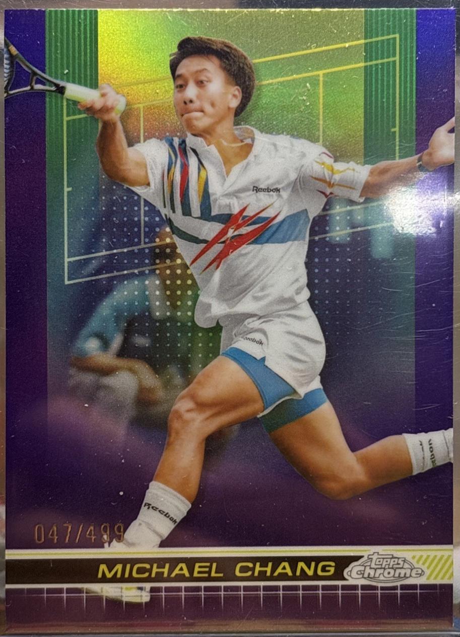 Michael Chang [Purple Refractor] #179