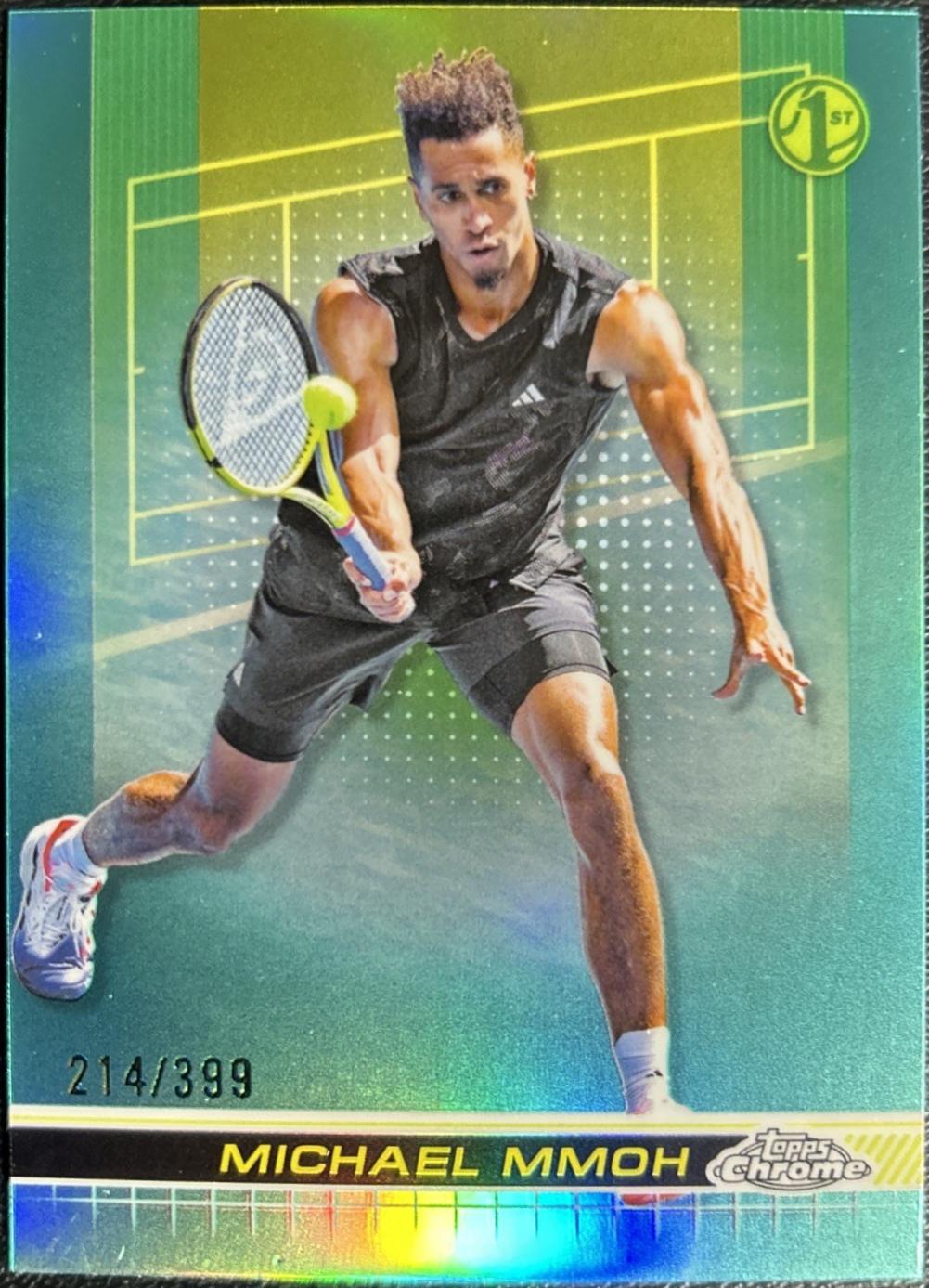 Michael Mmoh [Aqua Refractor] #26