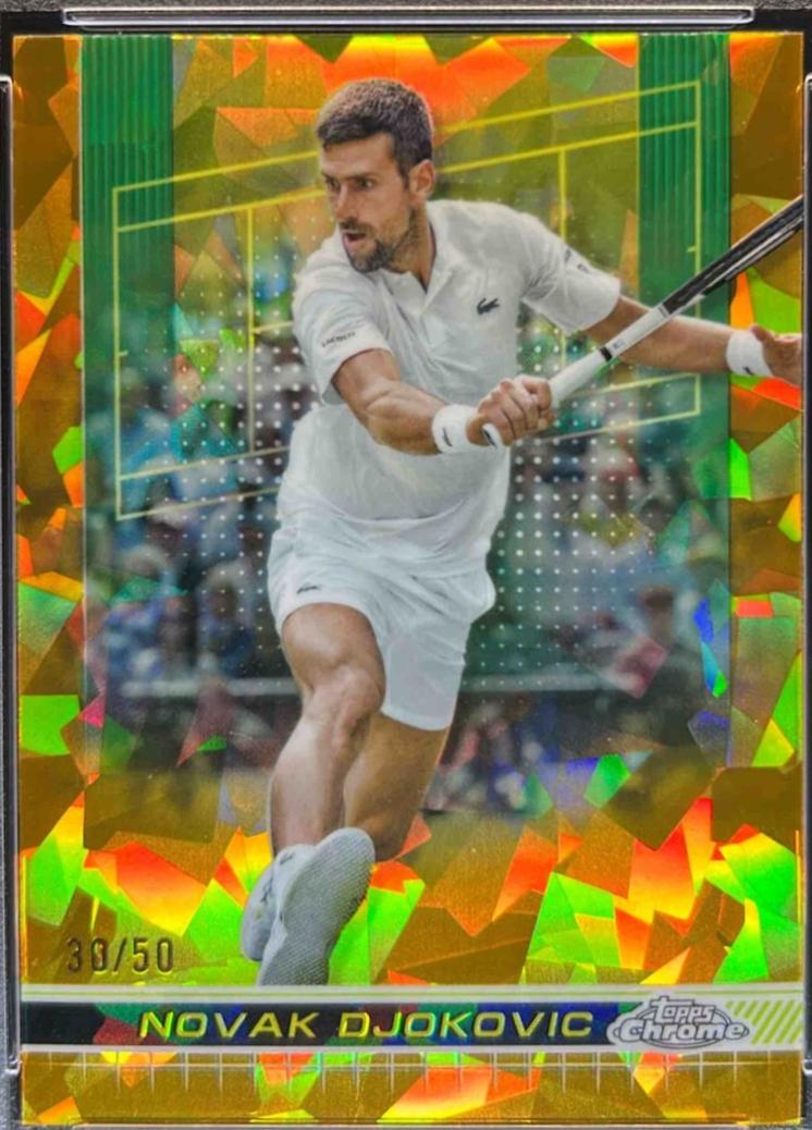 Novak Djokovic [Gold Refractor] #1