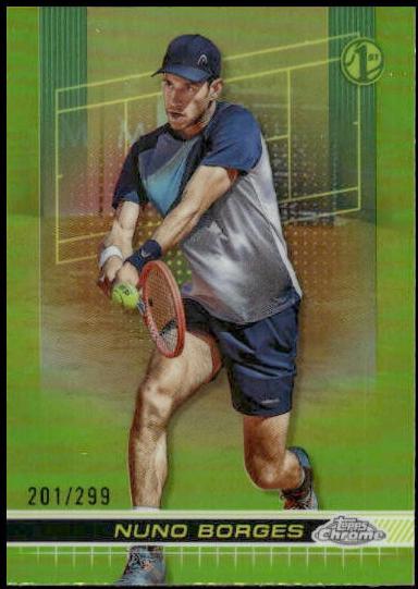 Nuno Borges [Lime Green Refractor] #80