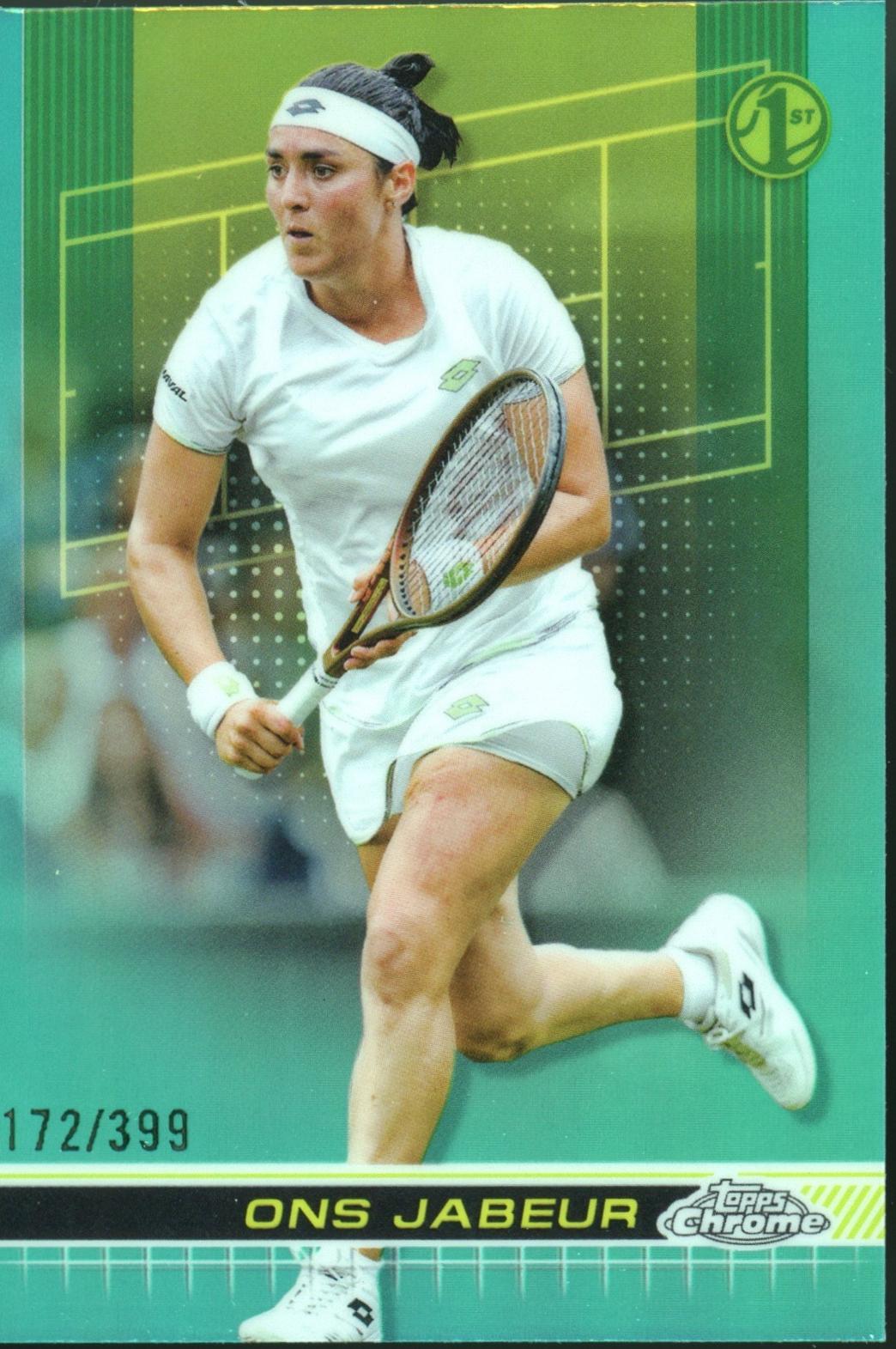 Ons Jabeur [Aqua Refractor] #44