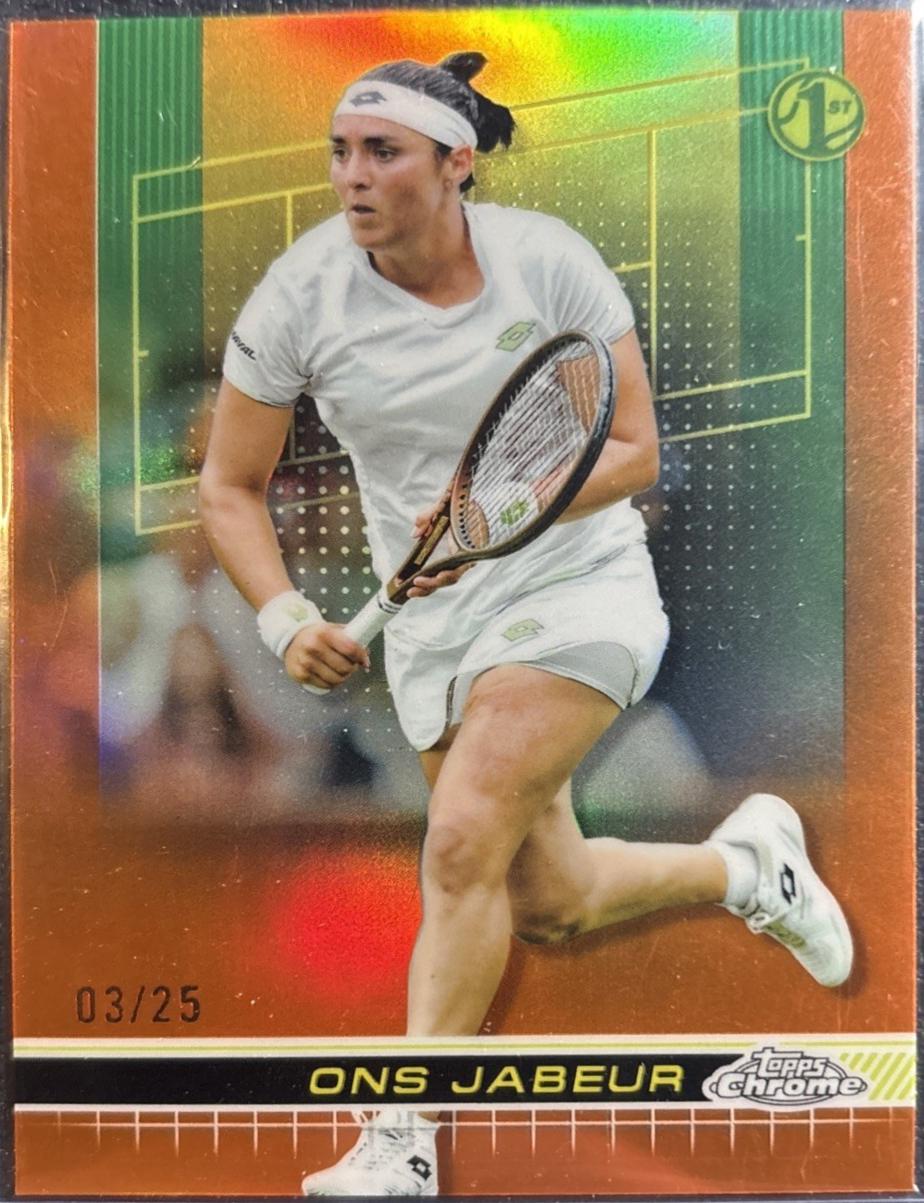 Ons Jabeur [Orange Refractor] #44