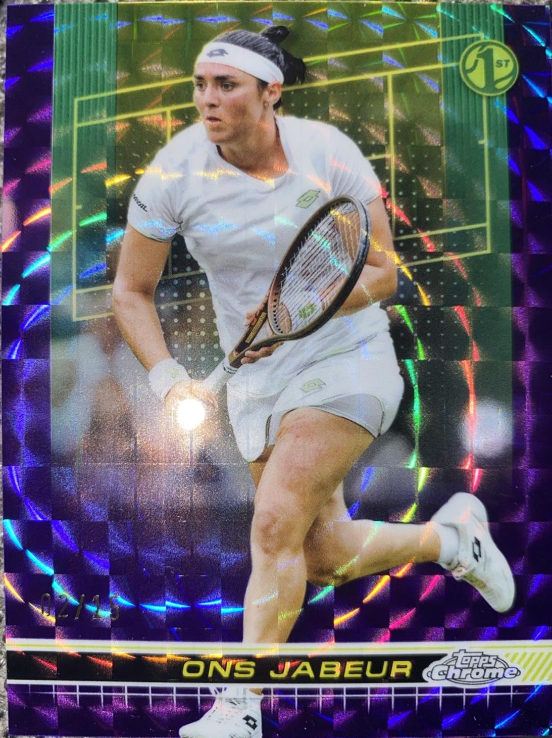 Ons Jabeur [Purple Geometric Refractor] #44
