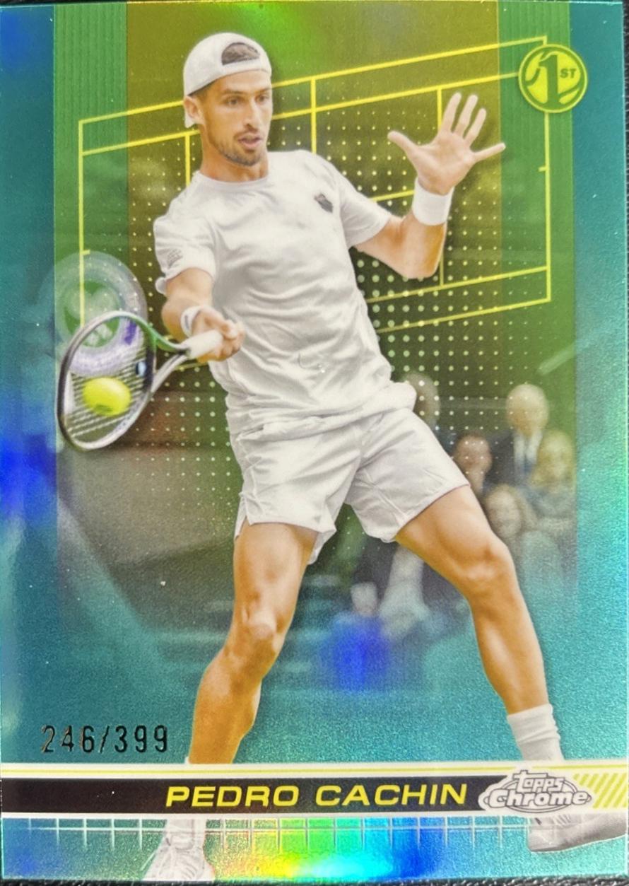 Pedro Cachin [Aqua Refractor] #112