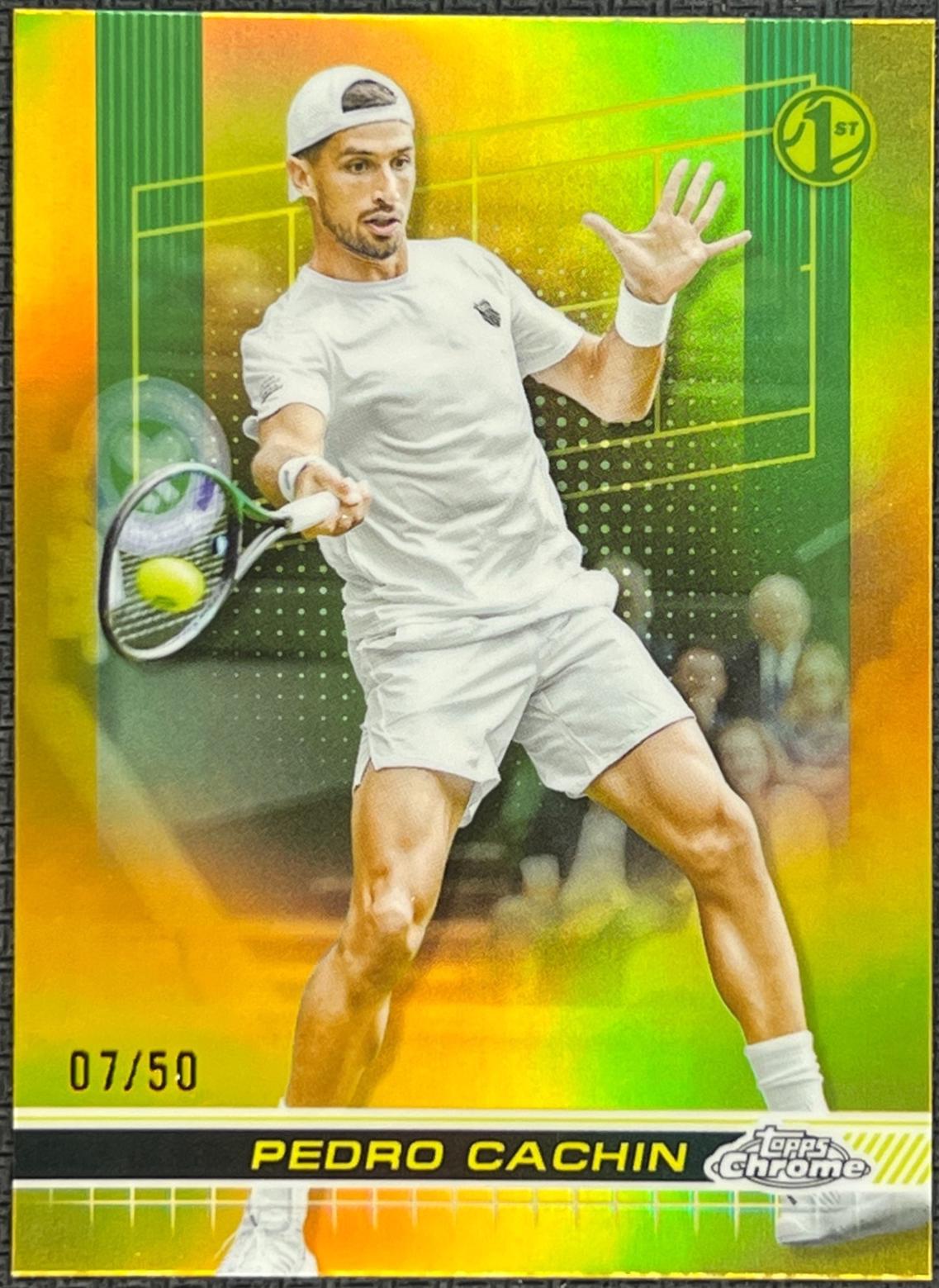 Pedro Cachin [Gold Refractor] #112