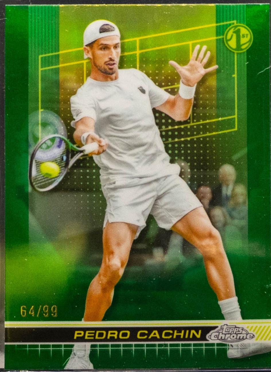 Pedro Cachin [Green Grass Court Refractor] #112