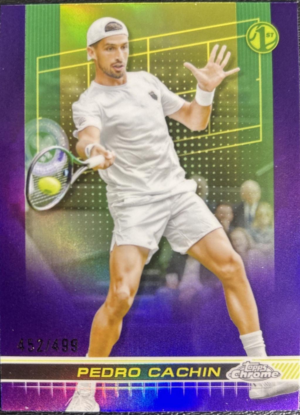 Pedro Cachin [Purple Refractor] #112
