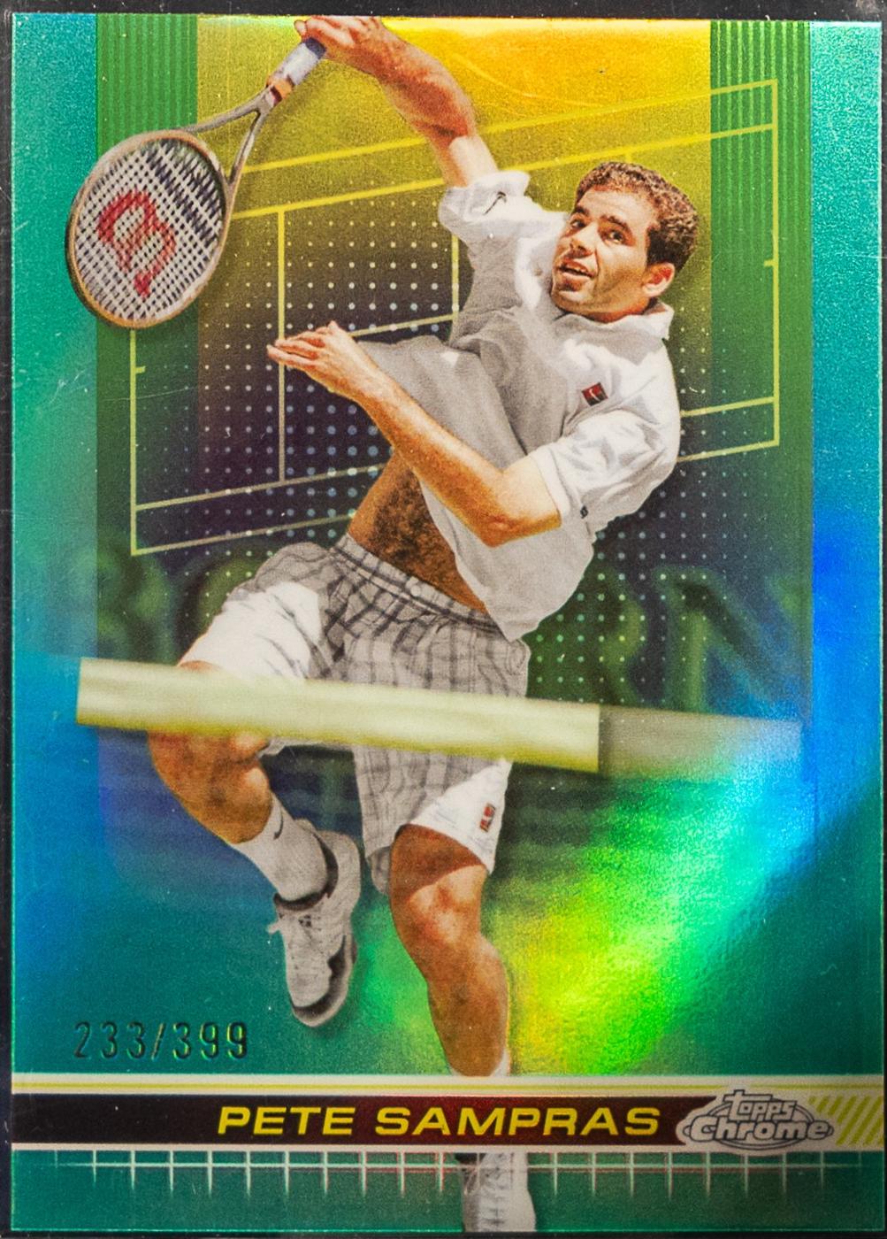 Pete Sampras [Aqua Refractor] #180