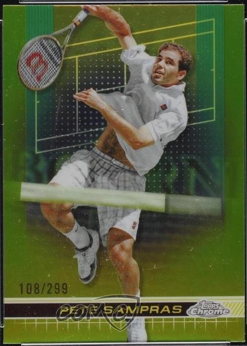 Pete Sampras [Lime Green Refractor] #180