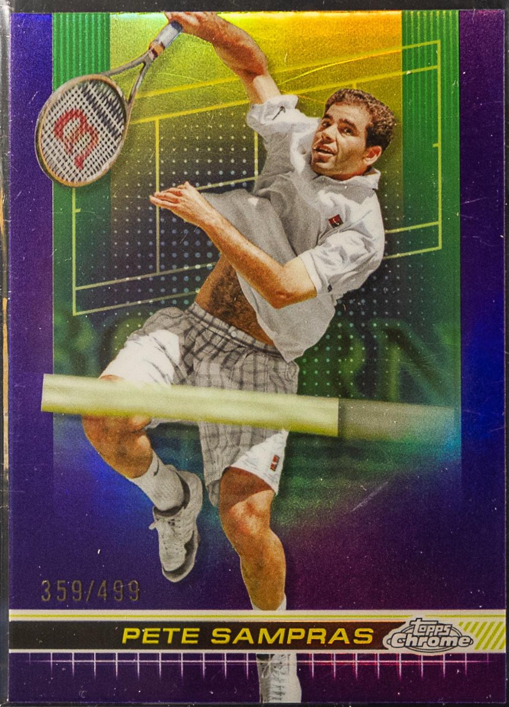 Pete Sampras [Purple Refractor] #180
