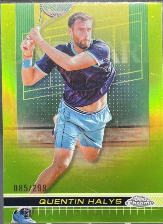 Quentin Halys [Lime Green Refractor] #86