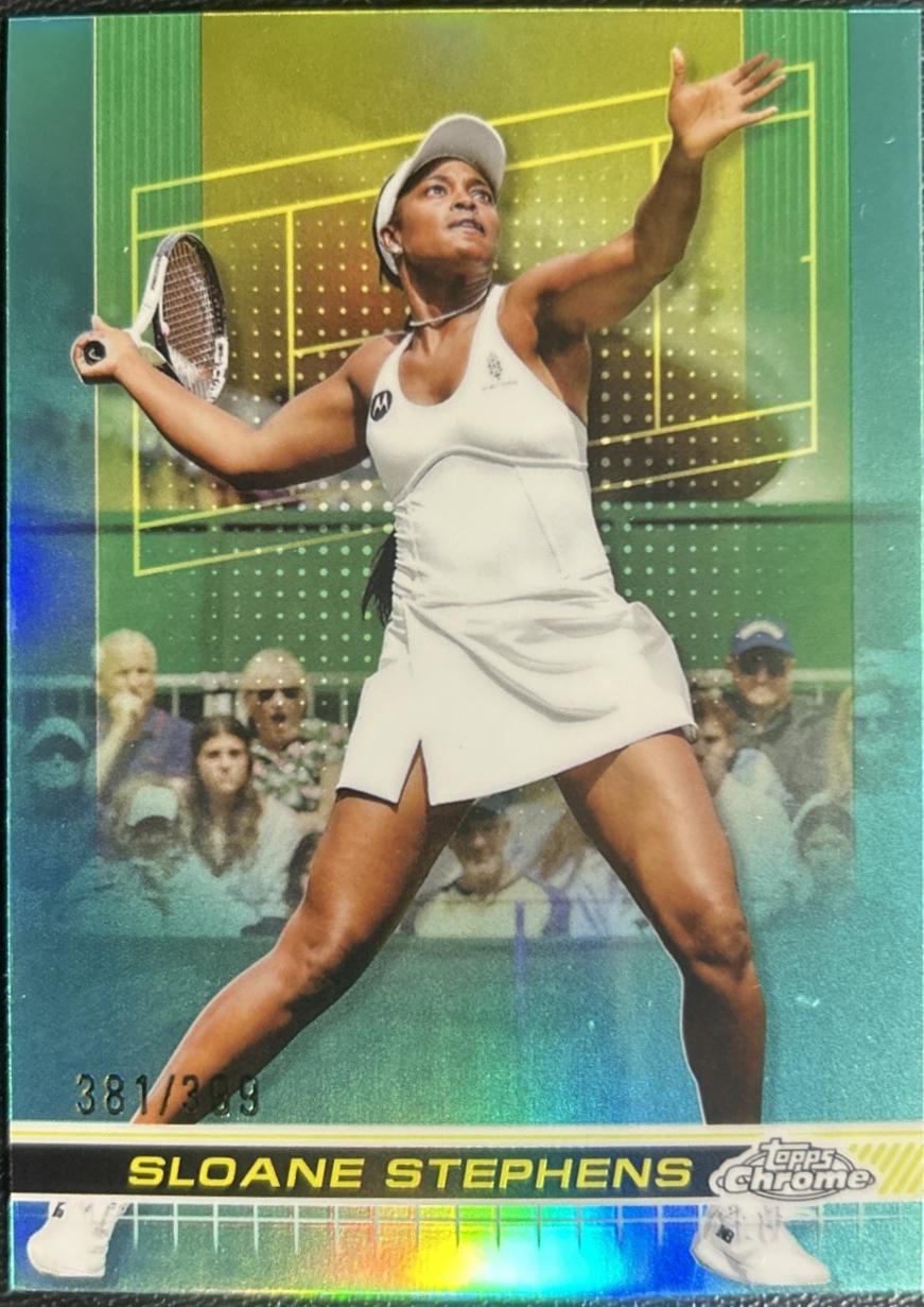 Sloane Stephens [Aqua Refractor] #99