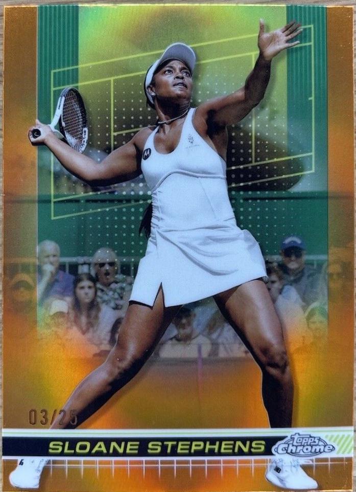 Sloane Stephens [Orange Refractor] #99
