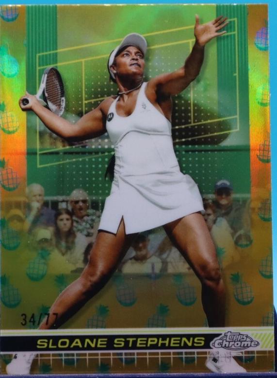 Sloane Stephens [Pineapple Refractor] #99