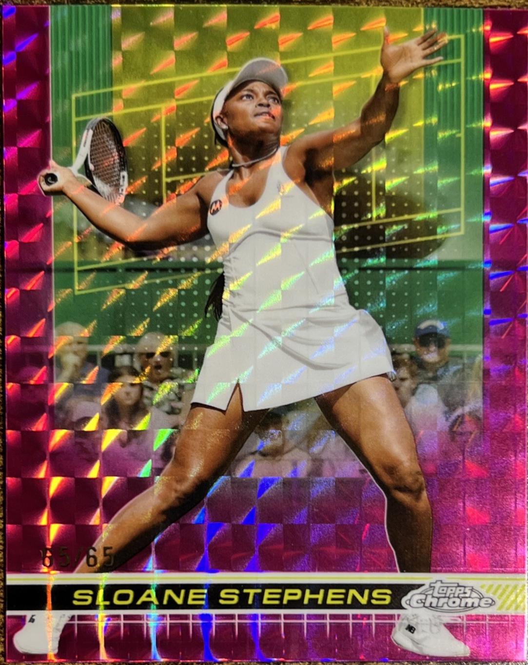 Sloane Stephens [Pink Geometric Refractor] #99
