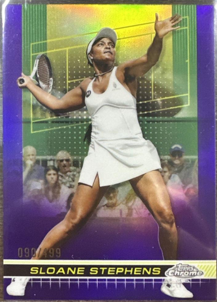 Sloane Stephens [Purple Refractor] #99