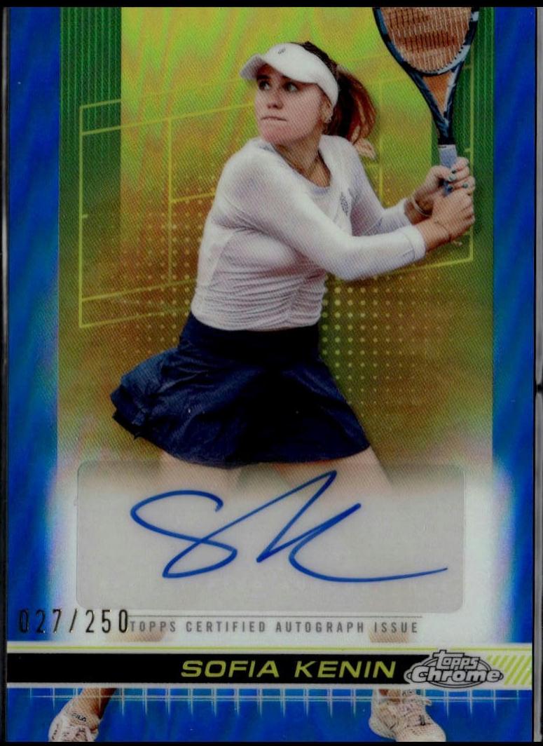 Sofia Kenin [Blue Refractor] #91