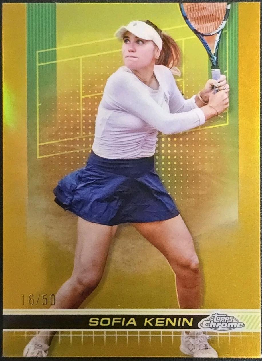 Sofia Kenin [Gold Refractor] #91