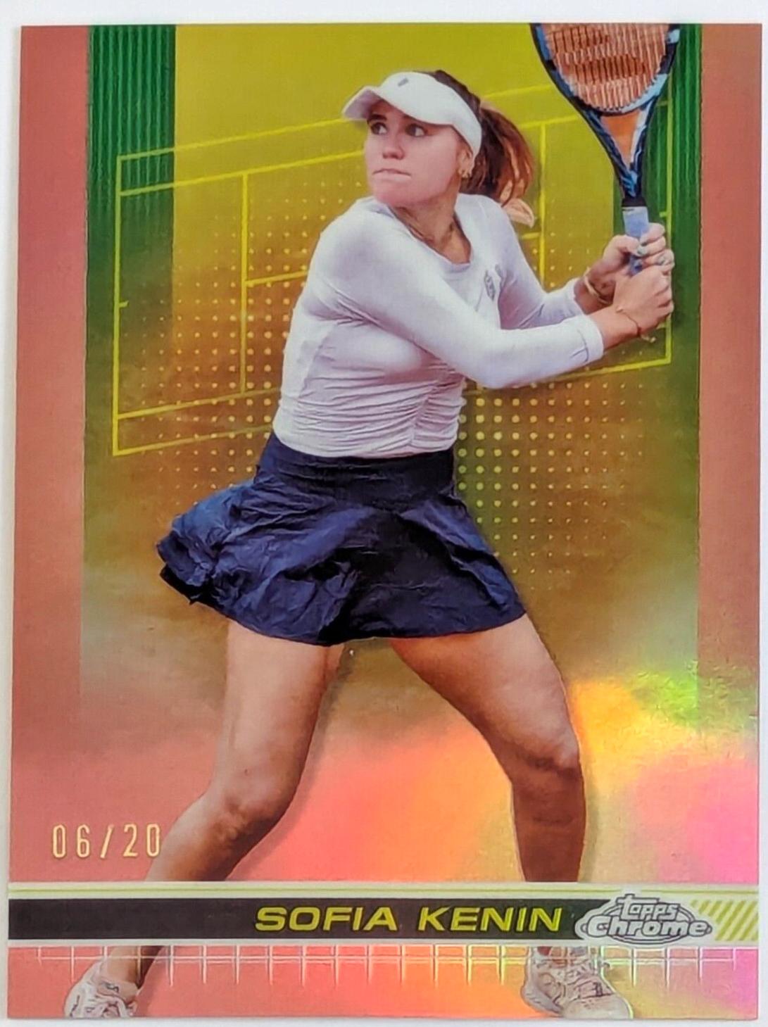 Sofia Kenin [Rose Gold Refractor] #91
