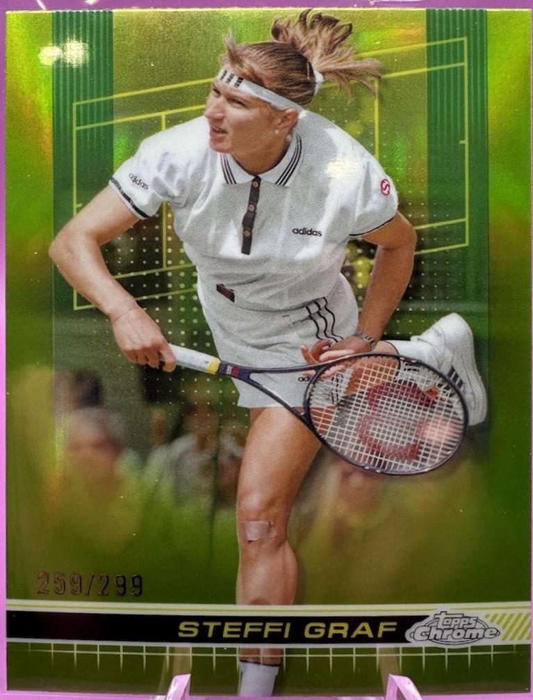 Steffi Graf [Lime Green Refractor] #171