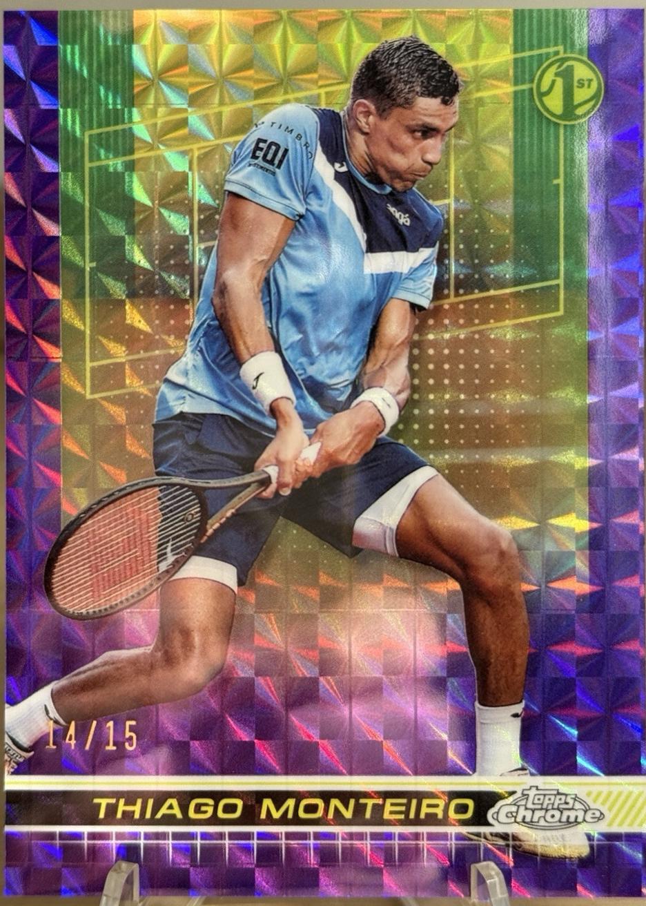 Thiago Monteiro [Purple Geometric Refractor] #36