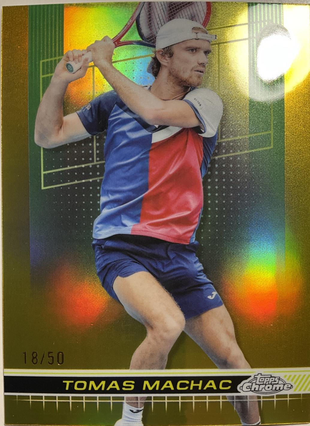 Tomas Machac [Gold Refractor] #110