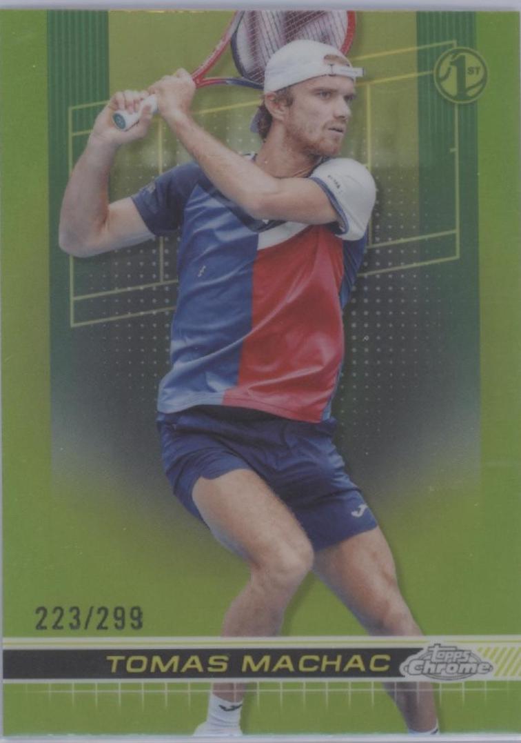 Tomas Machac [Lime Green Refractor] #110
