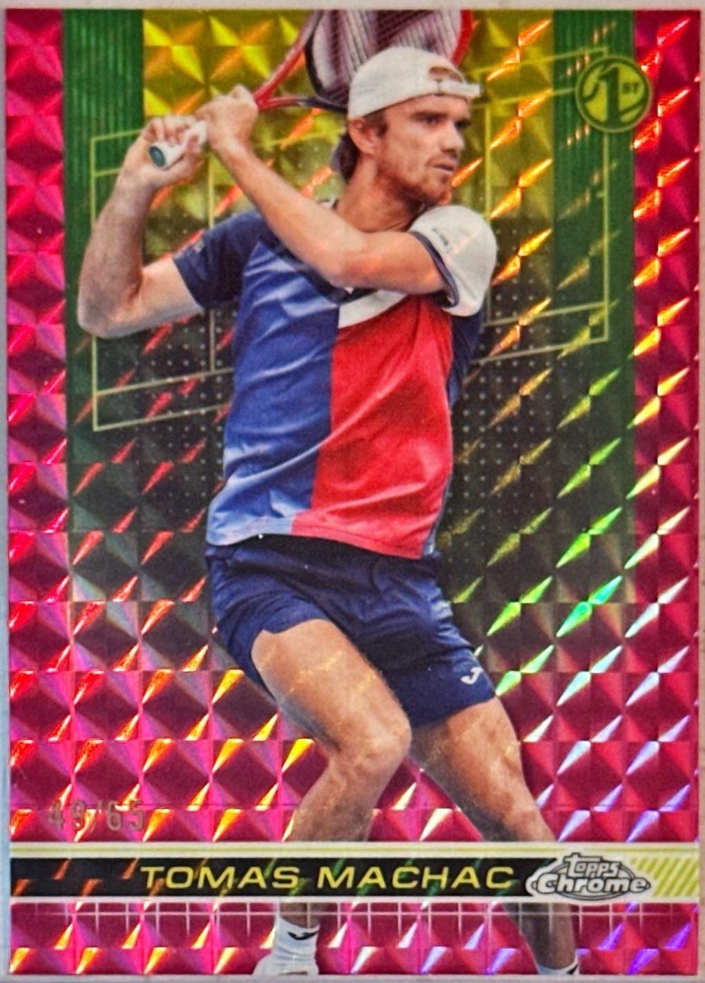 Tomas Machac [Pink Geometric Refractor] #110