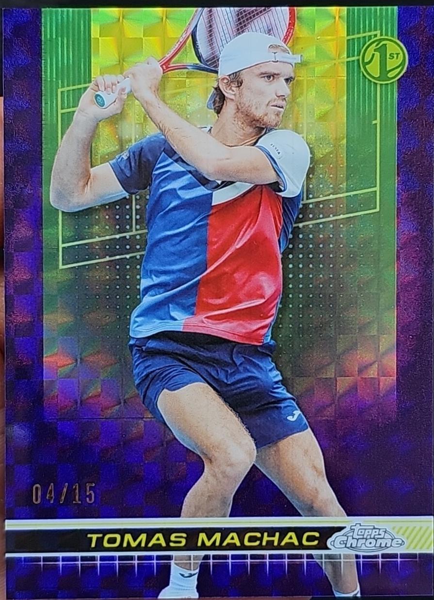 Tomas Machac [Purple Geometric Refractor] #110