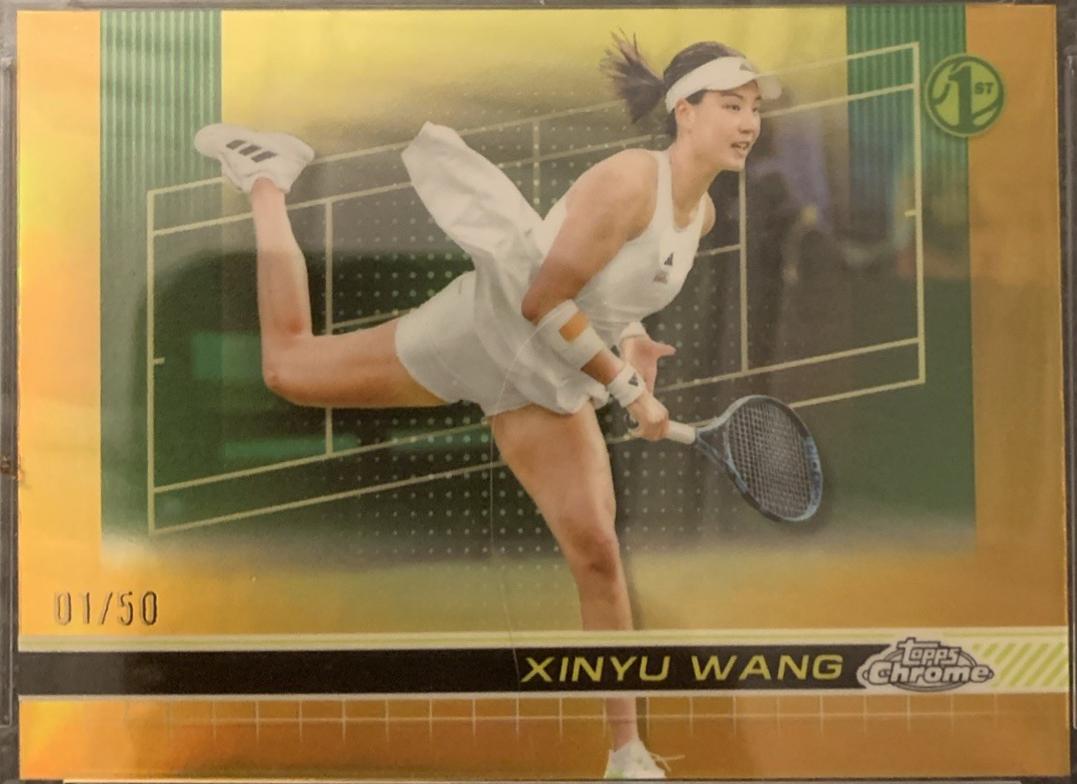 Xinyu Wang [Gold Refractor] #109