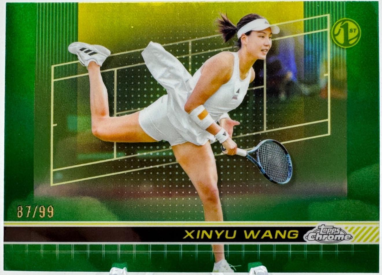 Xinyu Wang [Green Grass Court Refractor] #109