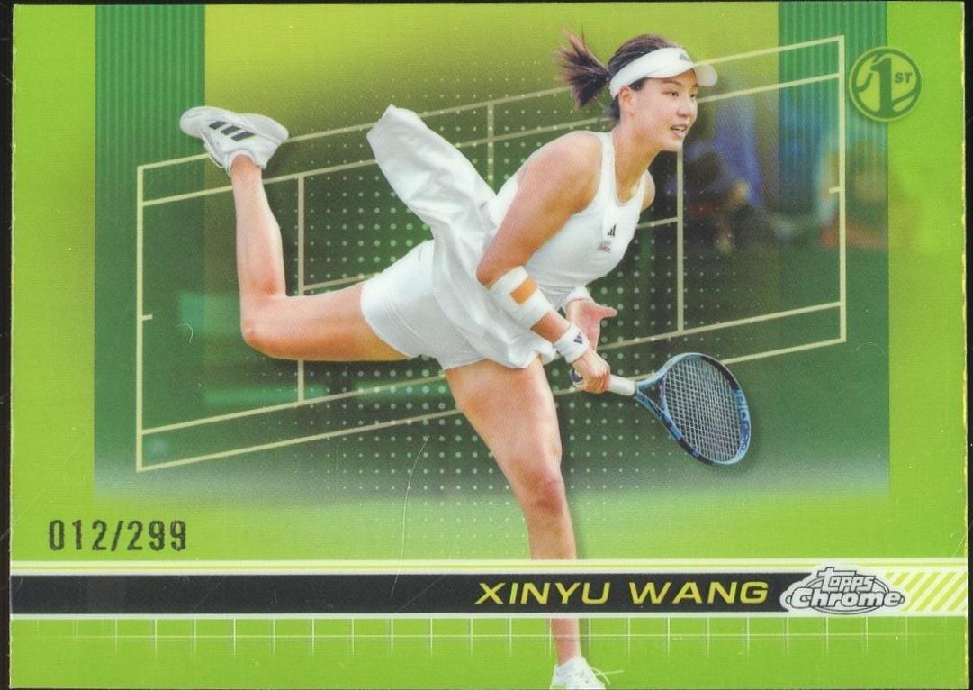Xinyu Wang [Lime Green Refractor] #109