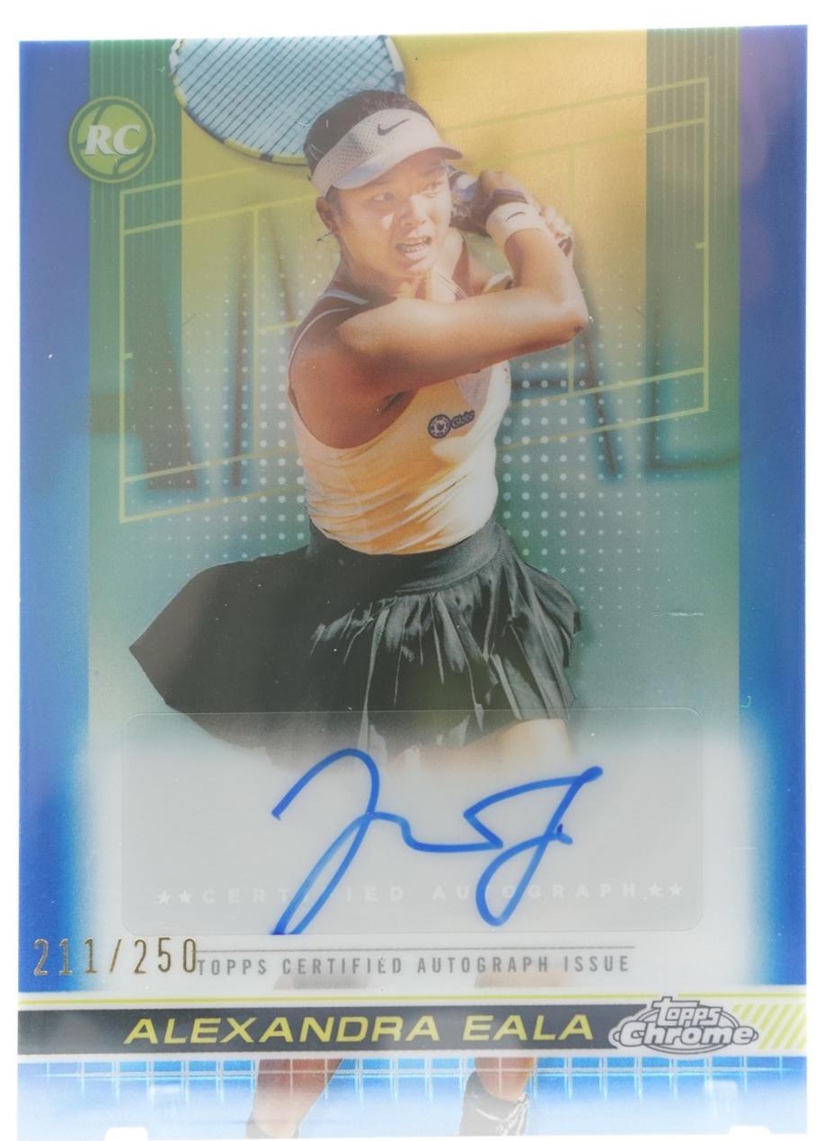 Alexandra Eala [Blue Refractor] #TCA-AEA